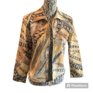 St. John Sport Patterned Blazer